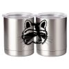 10 oz. Silver Stainless Steel Short Tumbler Thumbnail