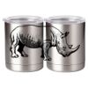 10 oz. Silver Stainless Steel Short Tumbler Thumbnail