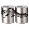 10 oz. Silver Stainless Steel Short Tumbler Thumbnail