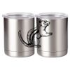 10 oz. Silver Stainless Steel Short Tumbler Thumbnail