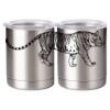 10 oz. Silver Stainless Steel Short Tumbler Thumbnail