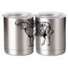 10 oz. Silver Stainless Steel Short Tumbler Thumbnail