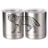 10 oz. Silver Stainless Steel Short Tumbler Thumbnail