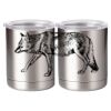 10 oz. Silver Stainless Steel Short Tumbler Thumbnail
