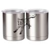 10 oz. Silver Stainless Steel Short Tumbler Thumbnail