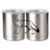 10 oz. Silver Stainless Steel Short Tumbler Thumbnail