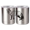 10 oz. Silver Stainless Steel Short Tumbler Thumbnail