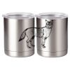 10 oz. Silver Stainless Steel Short Tumbler Thumbnail