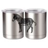 10 oz. Silver Stainless Steel Short Tumbler Thumbnail