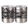 10 oz. Silver Stainless Steel Short Tumbler Thumbnail