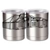10 oz. Silver Stainless Steel Short Tumbler Thumbnail