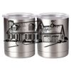 10 oz. Silver Stainless Steel Short Tumbler Thumbnail