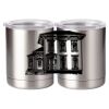 10 oz. Silver Stainless Steel Short Tumbler Thumbnail
