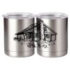 10 oz. Silver Stainless Steel Short Tumbler Thumbnail
