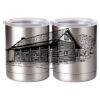 10 oz. Silver Stainless Steel Short Tumbler Thumbnail