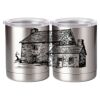 10 oz. Silver Stainless Steel Short Tumbler Thumbnail