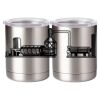 10 oz. Silver Stainless Steel Short Tumbler Thumbnail