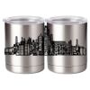 10 oz. Silver Stainless Steel Short Tumbler Thumbnail
