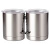 10 oz. Silver Stainless Steel Short Tumbler Thumbnail