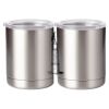10 oz. Silver Stainless Steel Short Tumbler Thumbnail