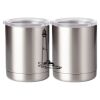 10 oz. Silver Stainless Steel Short Tumbler Thumbnail
