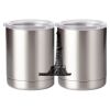 10 oz. Silver Stainless Steel Short Tumbler Thumbnail