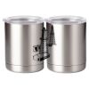 10 oz. Silver Stainless Steel Short Tumbler Thumbnail