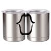 10 oz. Silver Stainless Steel Short Tumbler Thumbnail