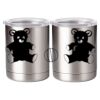 10 oz. Silver Stainless Steel Short Tumbler Thumbnail