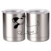 10 oz. Silver Stainless Steel Short Tumbler Thumbnail
