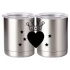 10 oz. Silver Stainless Steel Short Tumbler Thumbnail