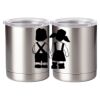 10 oz. Silver Stainless Steel Short Tumbler Thumbnail