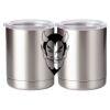 10 oz. Silver Stainless Steel Short Tumbler Thumbnail