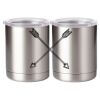 10 oz. Silver Stainless Steel Short Tumbler Thumbnail
