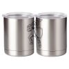 10 oz. Silver Stainless Steel Short Tumbler Thumbnail