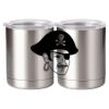 10 oz. Silver Stainless Steel Short Tumbler Thumbnail