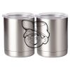 10 oz. Silver Stainless Steel Short Tumbler Thumbnail