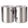 10 oz. Silver Stainless Steel Short Tumbler Thumbnail