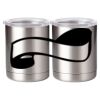 10 oz. Silver Stainless Steel Short Tumbler Thumbnail