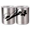 10 oz. Silver Stainless Steel Short Tumbler Thumbnail