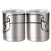 10 oz. Silver Stainless Steel Short Tumbler Thumbnail