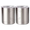 10 oz. Silver Stainless Steel Short Tumbler Thumbnail