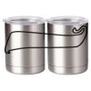 10 oz. Silver Stainless Steel Short Tumbler Thumbnail