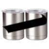 10 oz. Silver Stainless Steel Short Tumbler Thumbnail