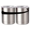 10 oz. Silver Stainless Steel Short Tumbler Thumbnail
