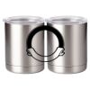 10 oz. Silver Stainless Steel Short Tumbler Thumbnail