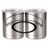 10 oz. Silver Stainless Steel Short Tumbler Thumbnail