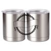 10 oz. Silver Stainless Steel Short Tumbler Thumbnail