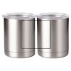 10 oz. Silver Stainless Steel Short Tumbler Thumbnail