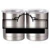 10 oz. Silver Stainless Steel Short Tumbler Thumbnail